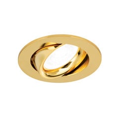 Foco empotrado Choice, aluminio, giratorio, oro