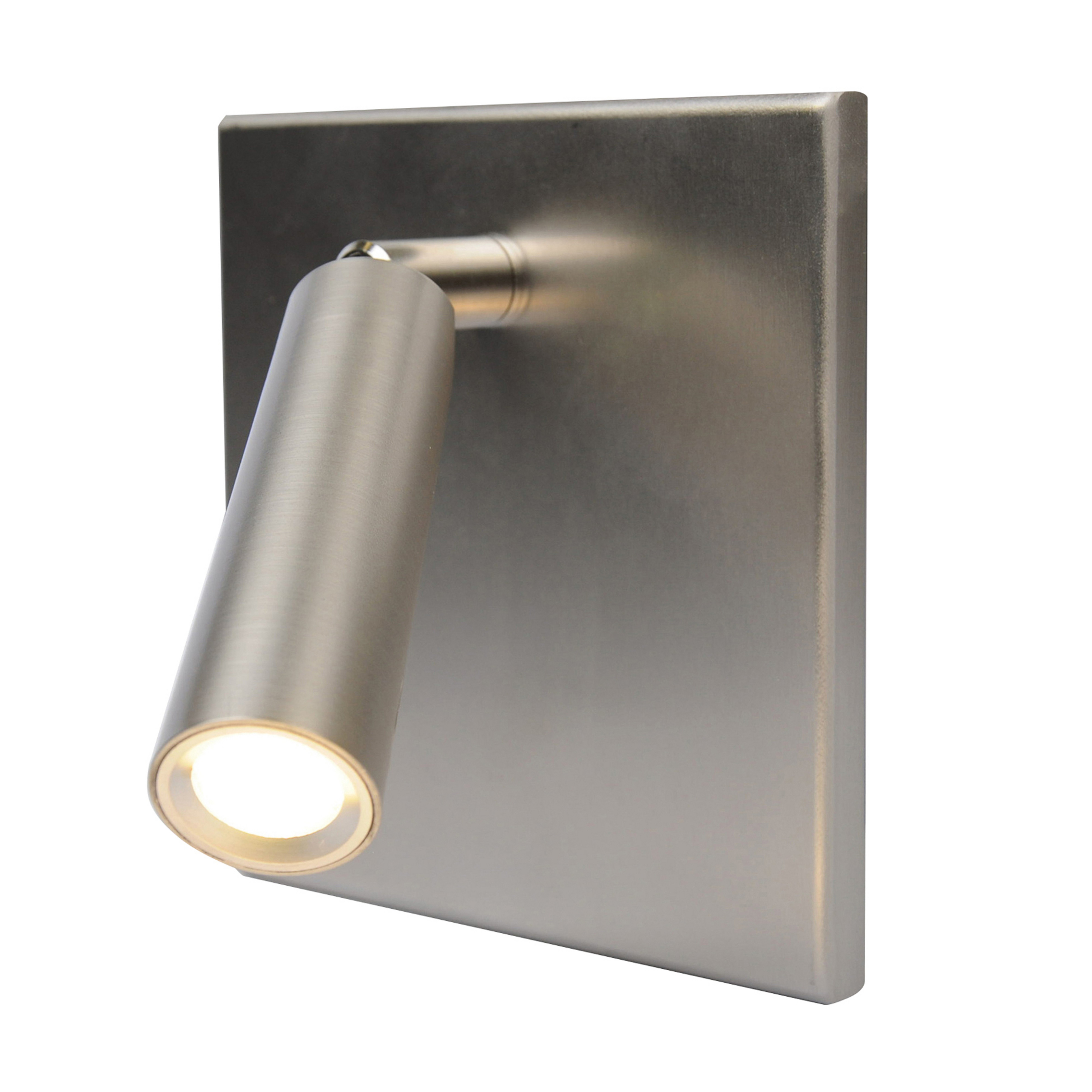 Lampka do czytania BL1-LED, do montażu natynkowego/wpuszczanego, stal szlachetna
