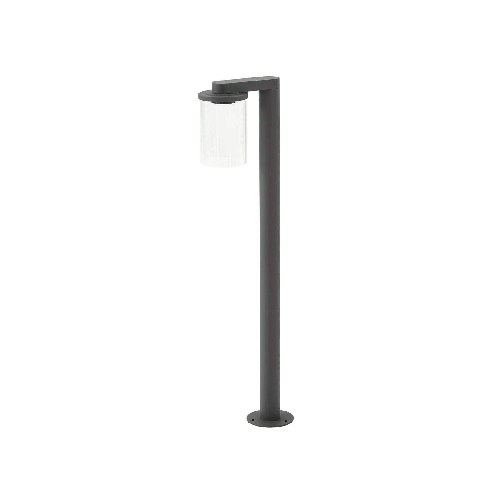 Lucande LED ösvény világítás Beelia, antracit, 90 cm, barázdált