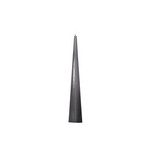 CONE LED-kaars zandsteen hoogte 50 cm, glad - Uyuni Lighting