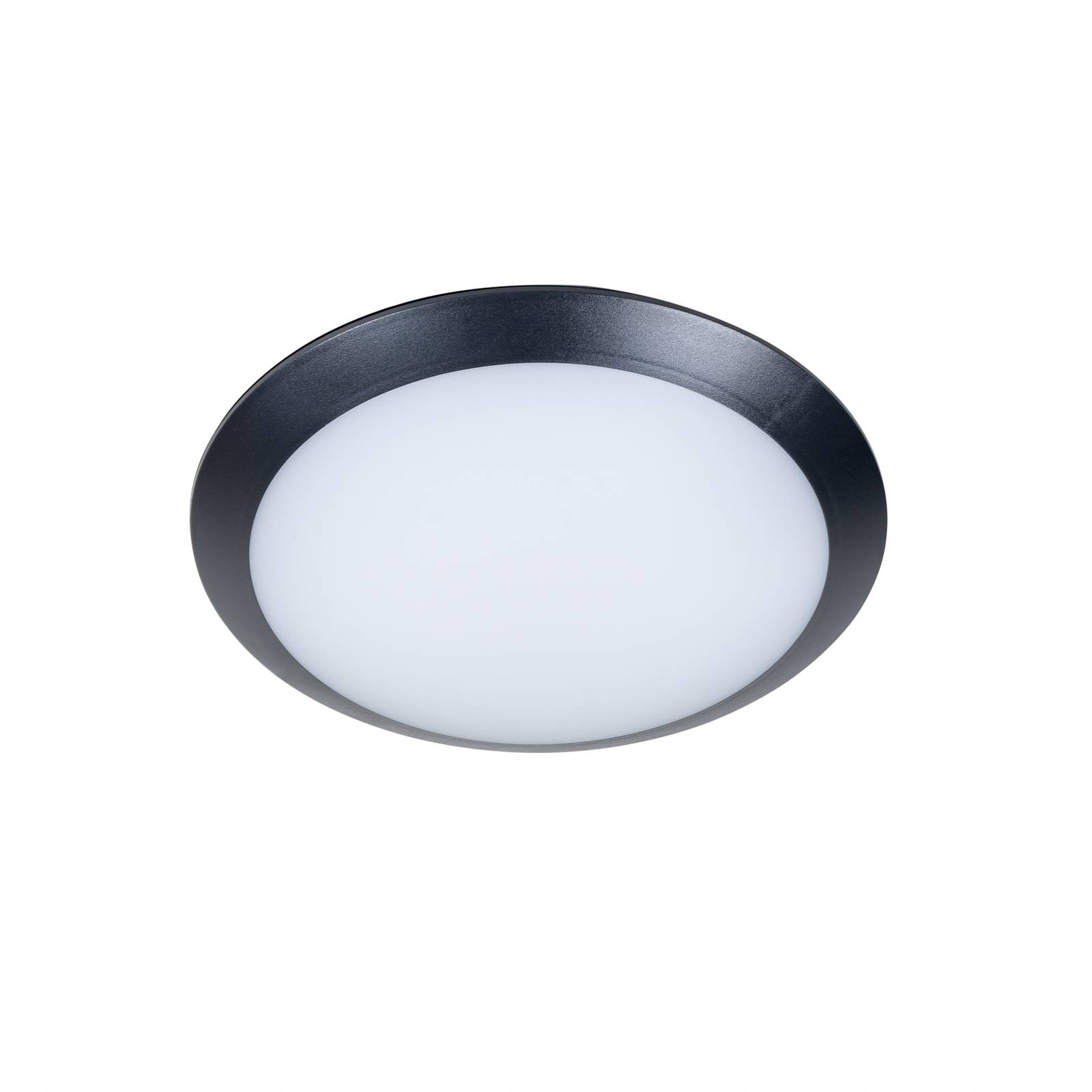 Plafonnier extérieur LED Naira gris avec capteur