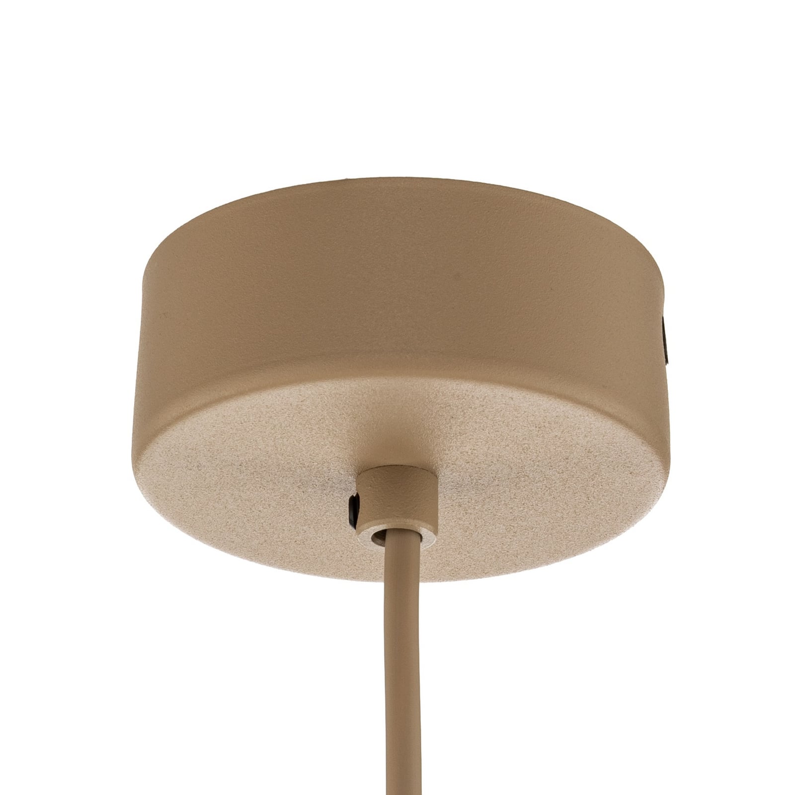 Hängeleuchte Calma, 1-flammig, beige, Bast, Ø 50 cm, E27
