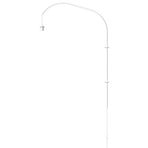 Willow Wall Single Wall Stand White - UMAGE