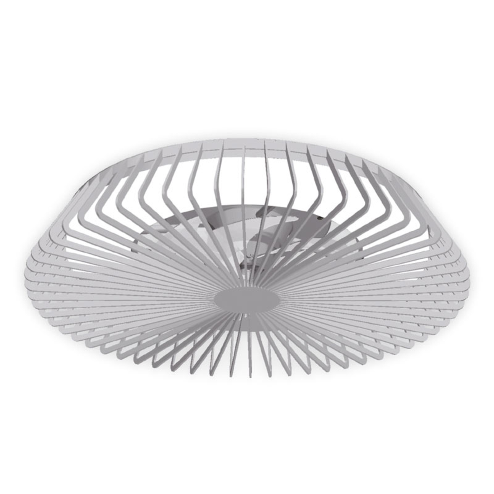 Himalaya LED griestu ventilators, lietotne, tālvadības pults