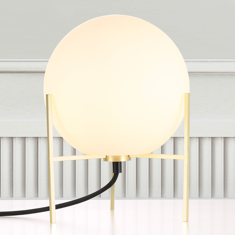 Alton - lampe à poser à abat-jour en verre