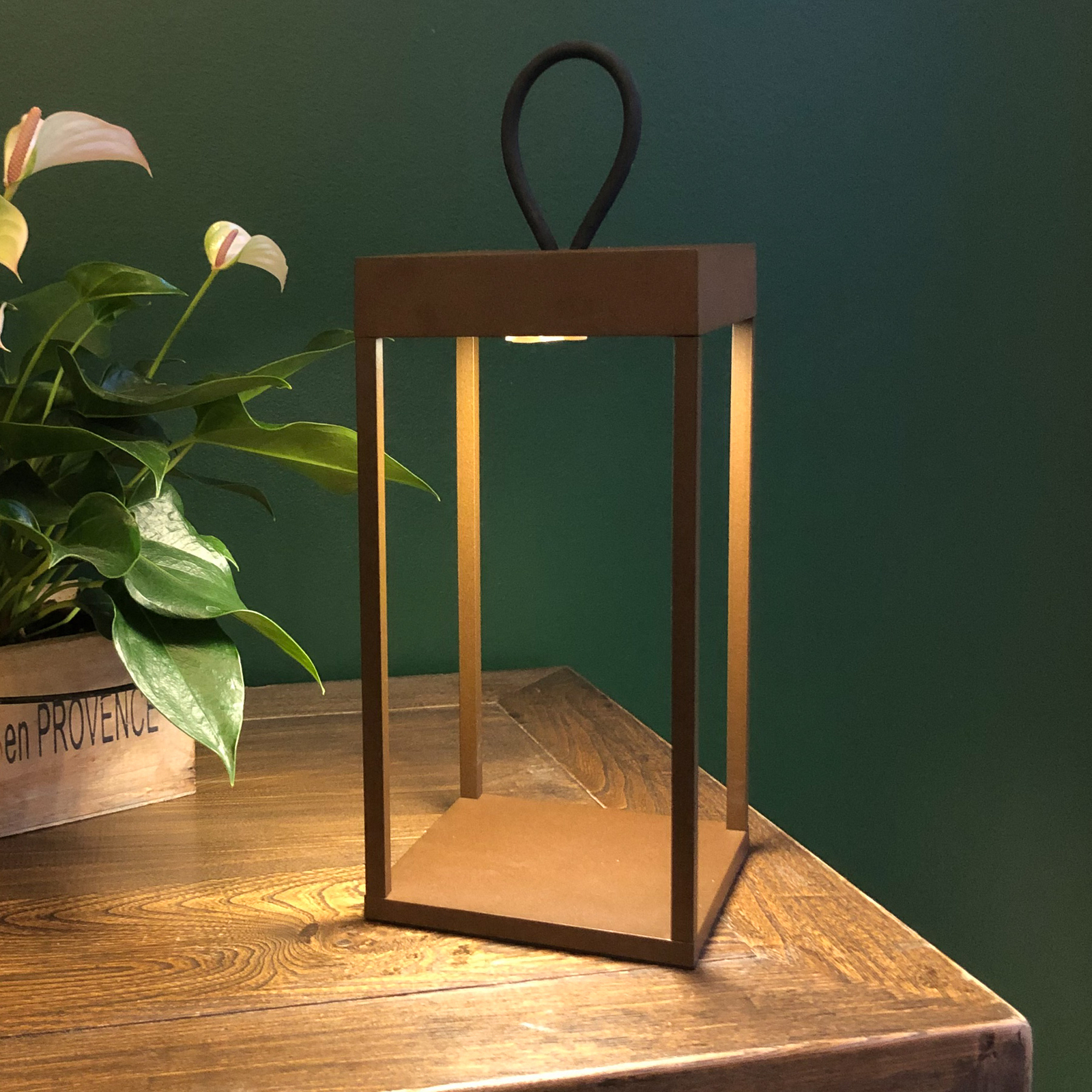 LOOM DESIGN Lucerna lampa tarasowa 30cm corten
