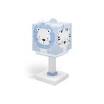 Candeeiro de mesa para quarto de criança Dalber Baby Jungle, azul