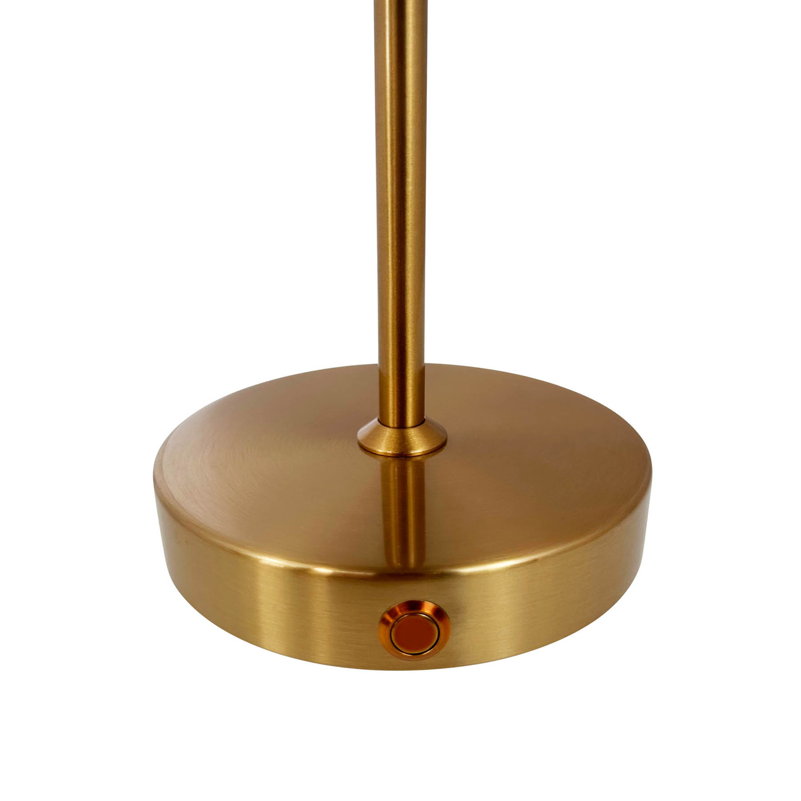 Dyberg Larsen Stockholm rechargeable table lamp, antique brass