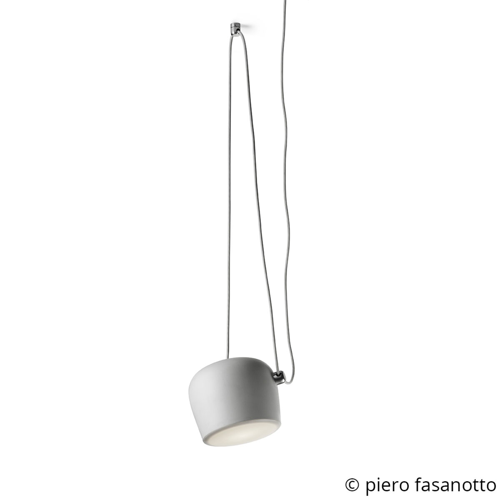 FLOS Aim Small LED závesná lampa biela