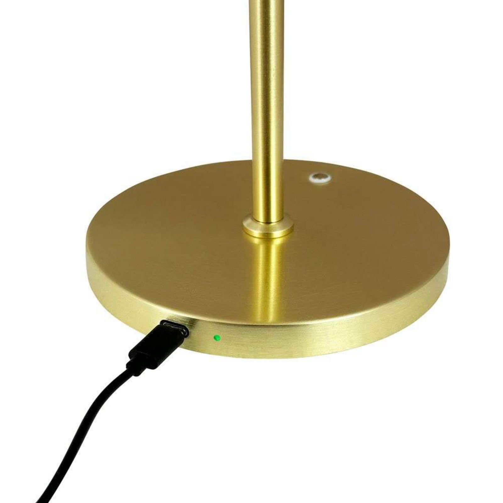 Dyberg Larsen DL20 LED tölthető asztali világítás, magasság 30 cm, üveg