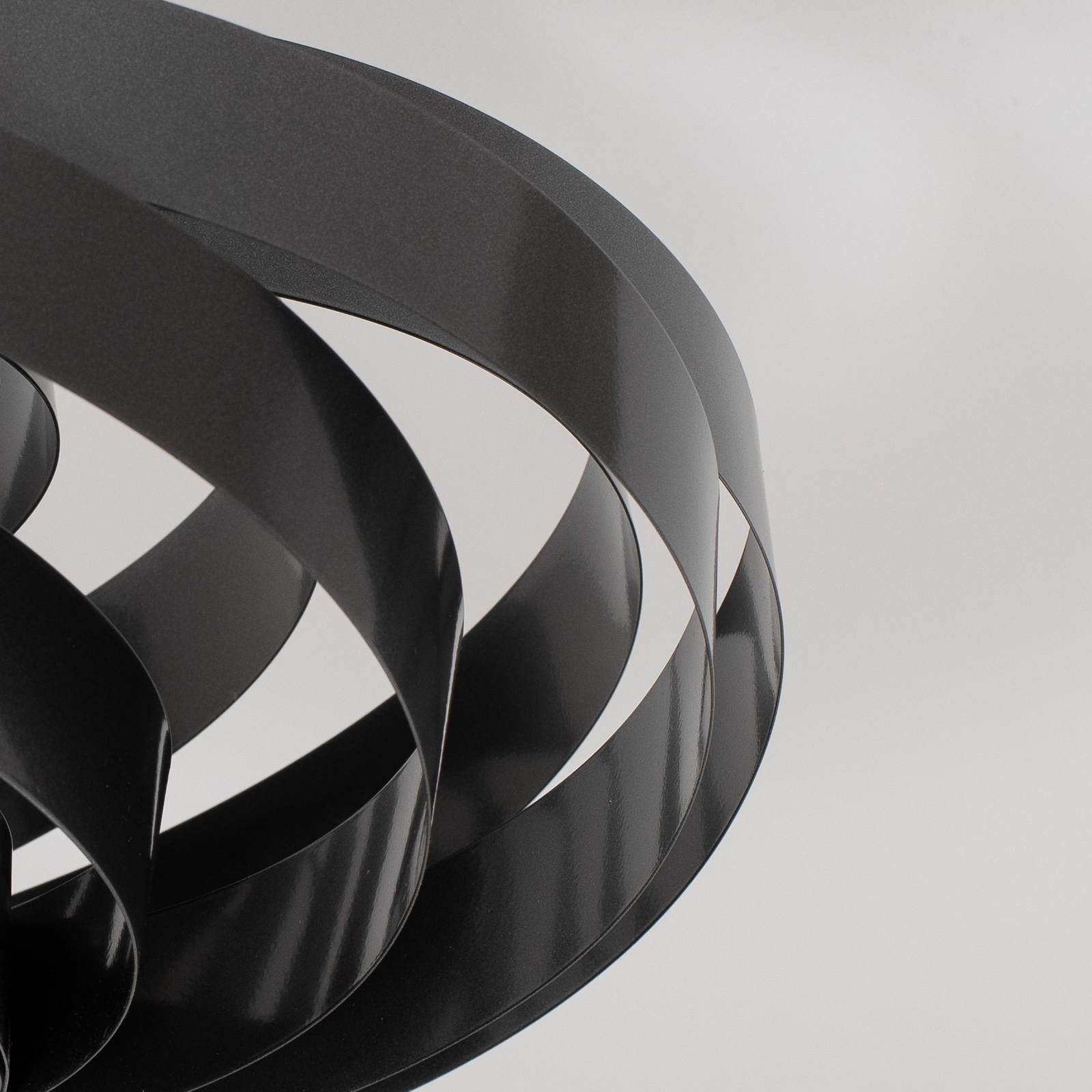 Plafonnier Vento, anthracite, Ø 50 cm