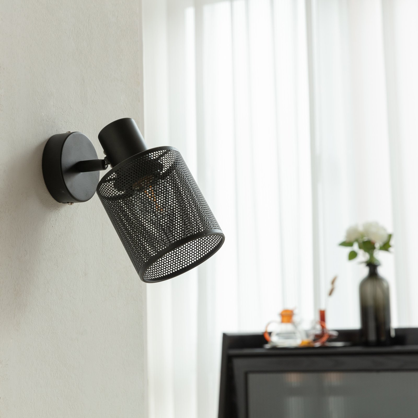 Stancho Ceiling Lamp Black - Lindby