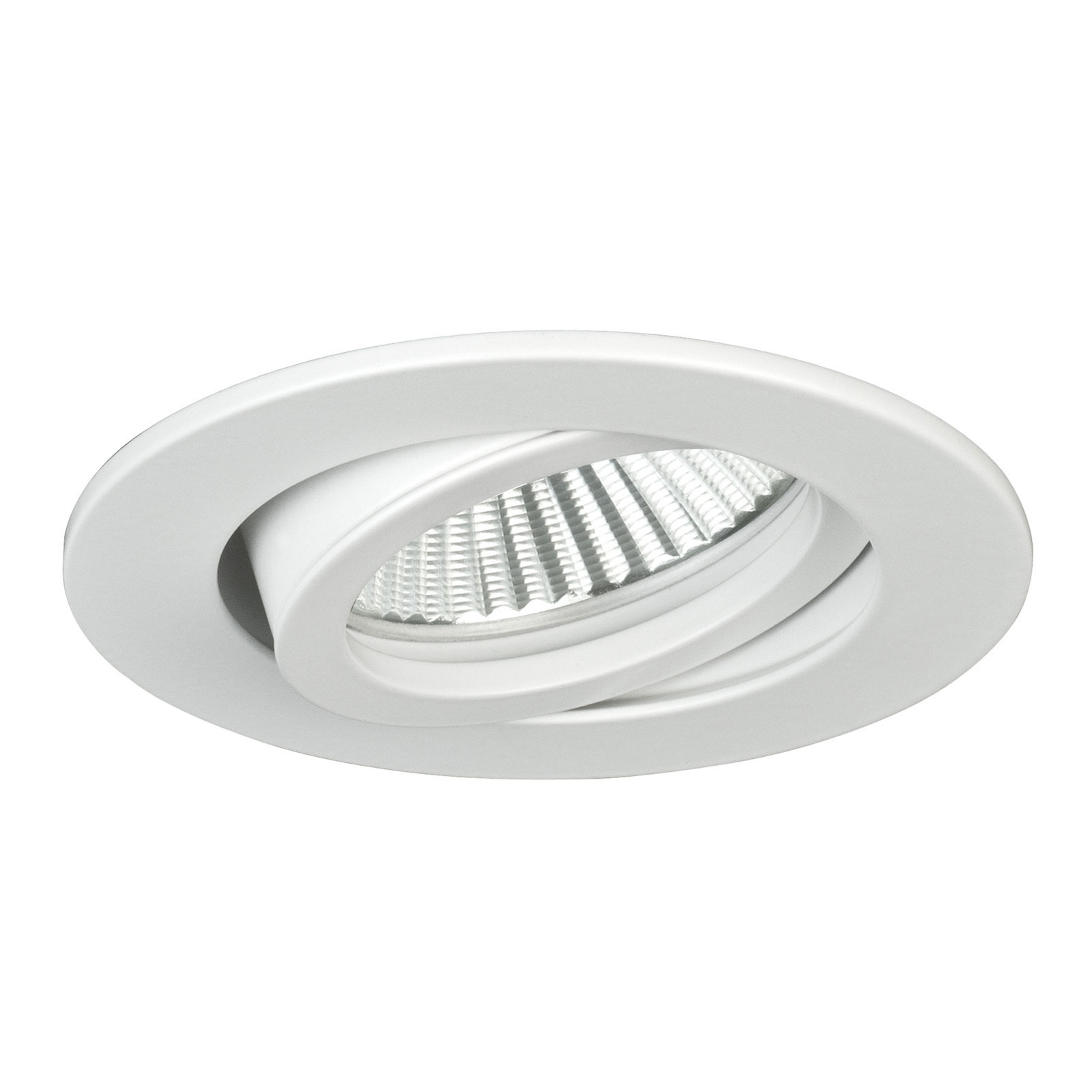 BRUMBERG 0063 Projecteur encastré au plafond, rond, blanc