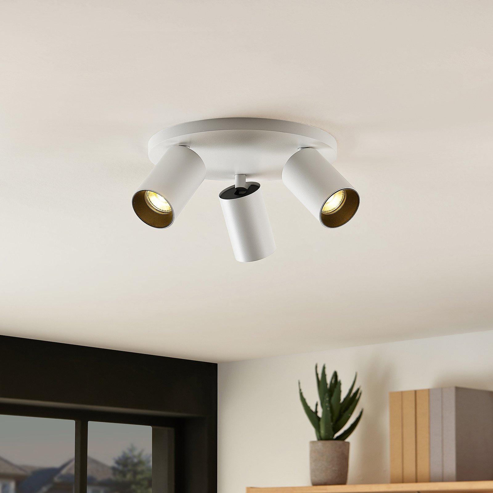 Brinja 3 Round Ceiling Lamp White - Arcchio