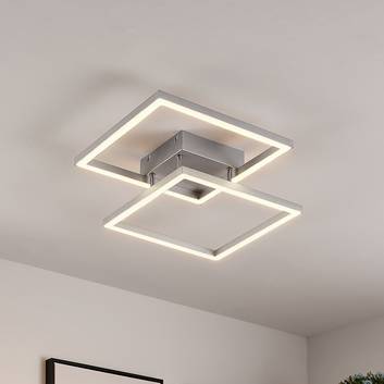 Lucande Muir LED-taklampe, kvadratisk