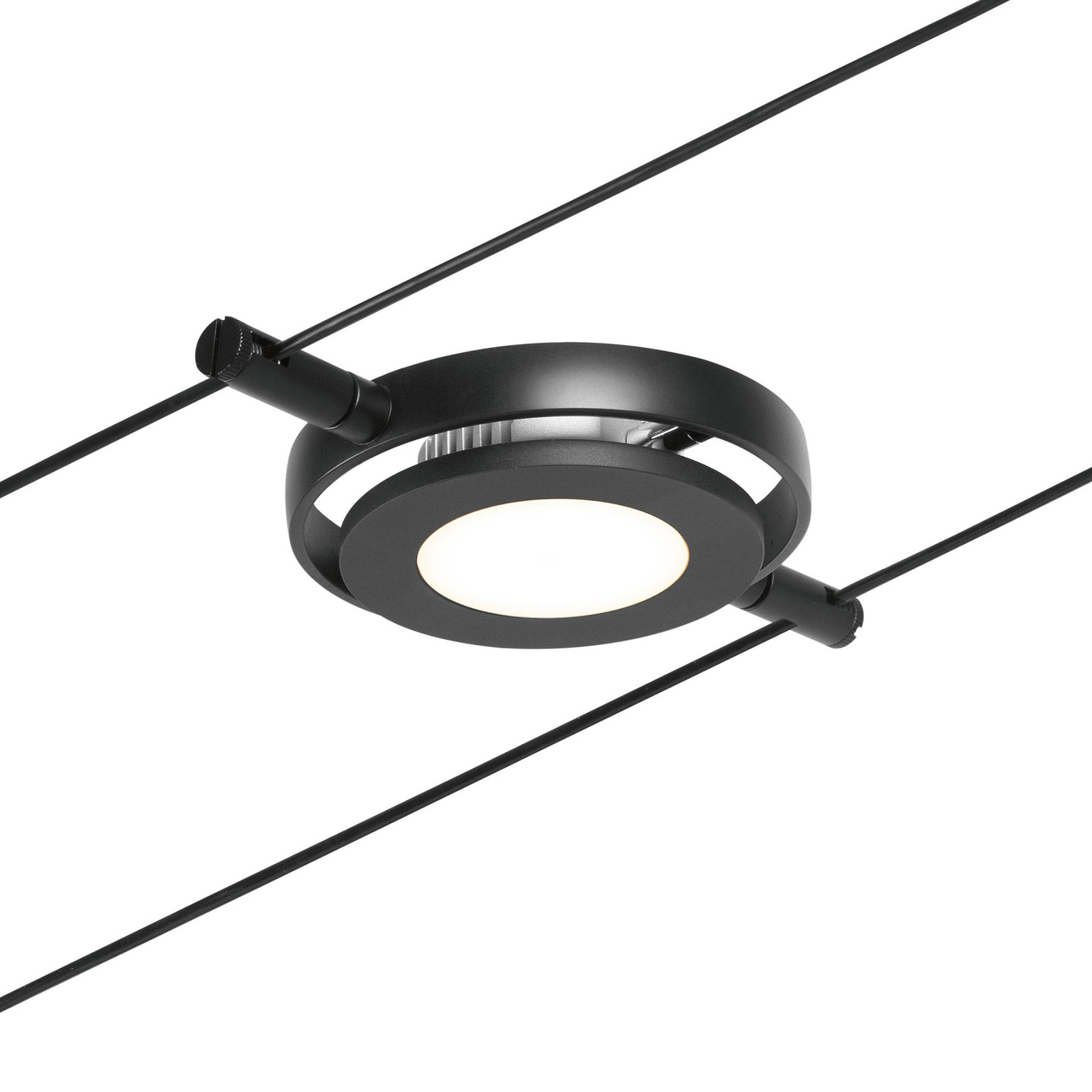 Paulmann Wire RoundMac LED-Seilsystem 5-fl schwarz