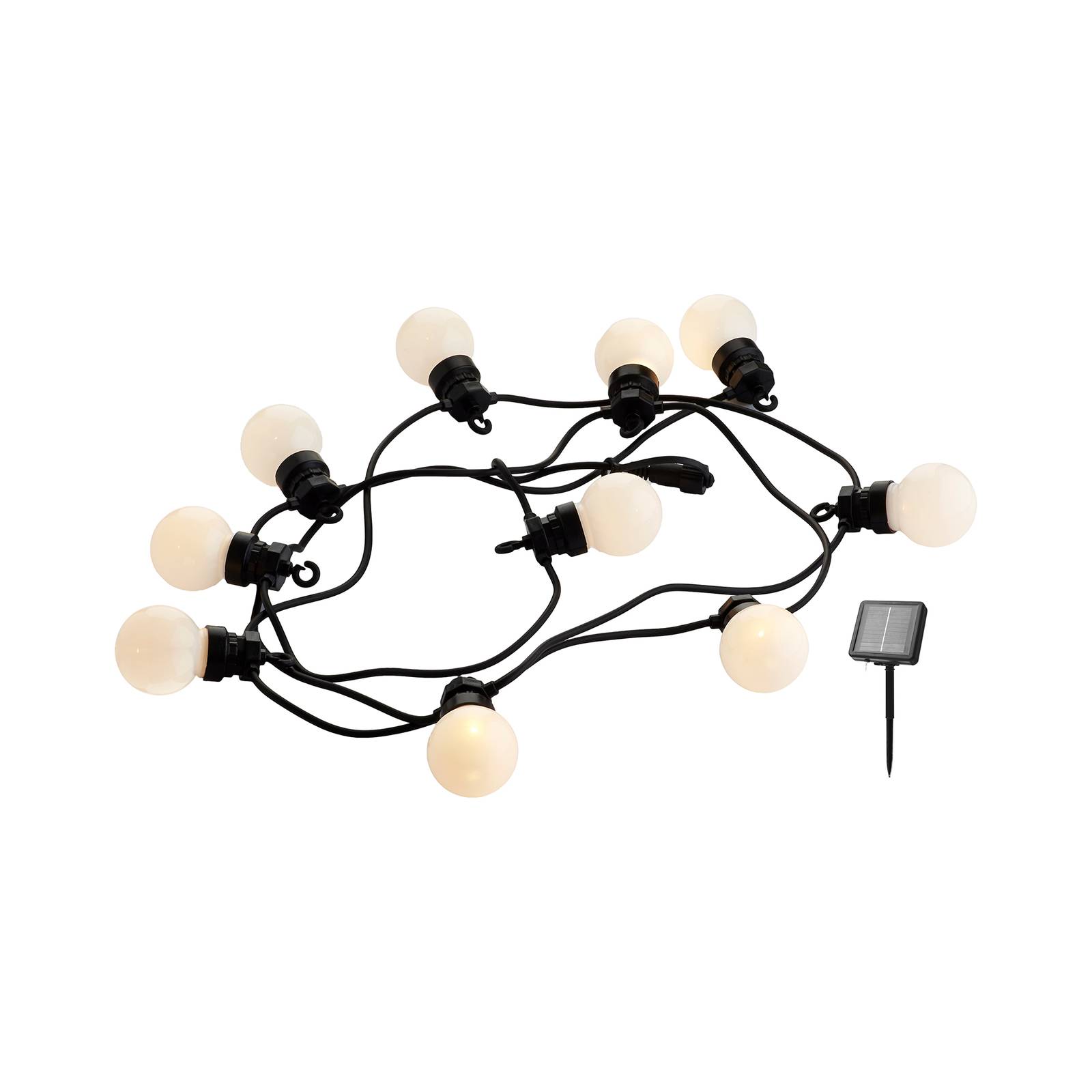 Sirius Lucas LED solar string lights starter set, frosted - Solar Light - Modern - White