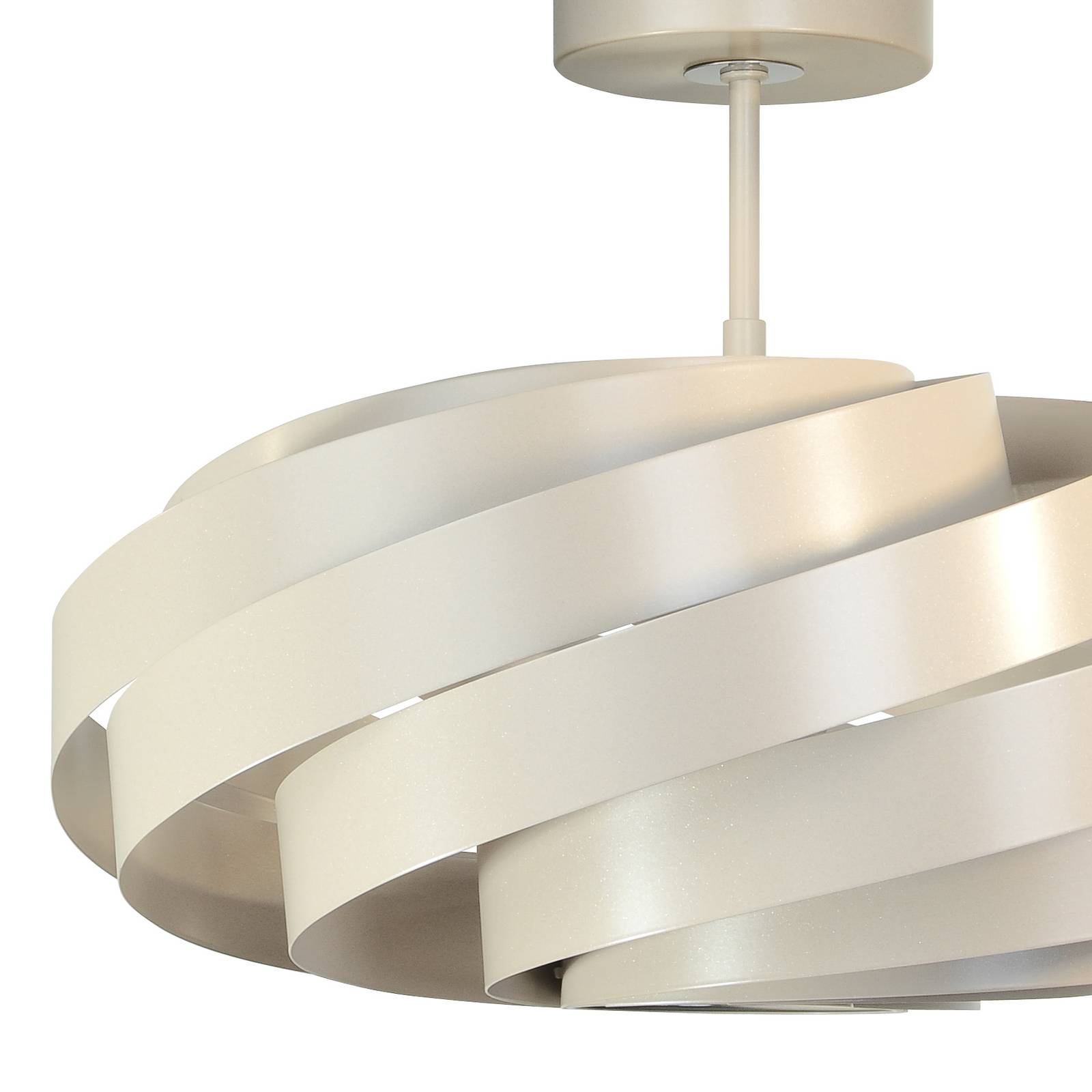 Euluna Vento taklampa beige Ø 50 cm