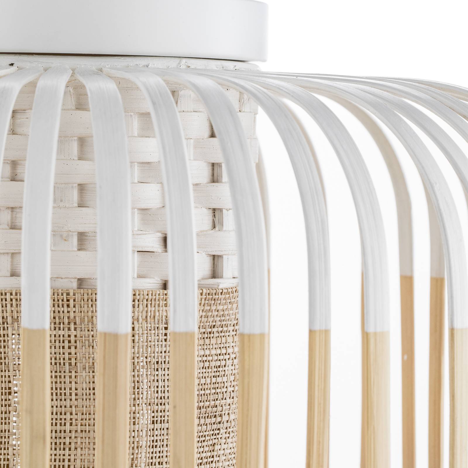 Forestier Bamboo Light S lampa sufitowa 35cm biała