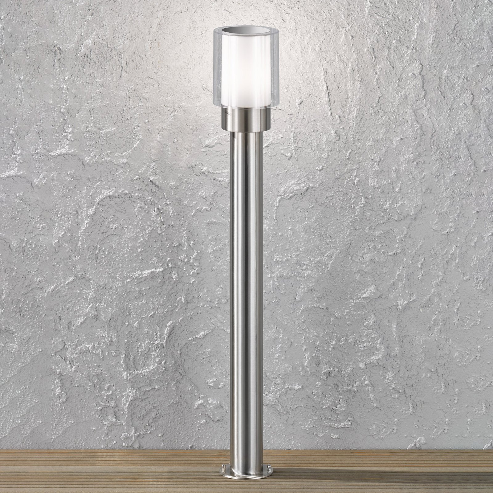 Pita bollard light made of stainless steel