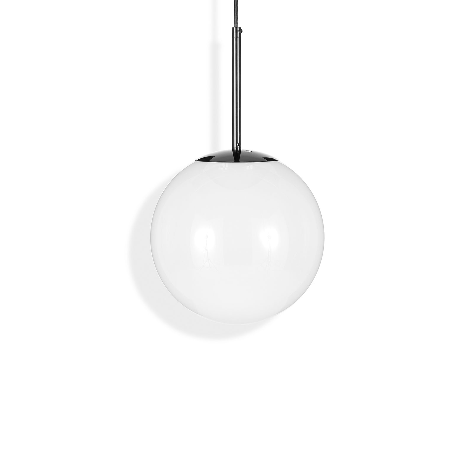 Tom Dixon Opal lámpara colgante LED bola, Ø 25 cm