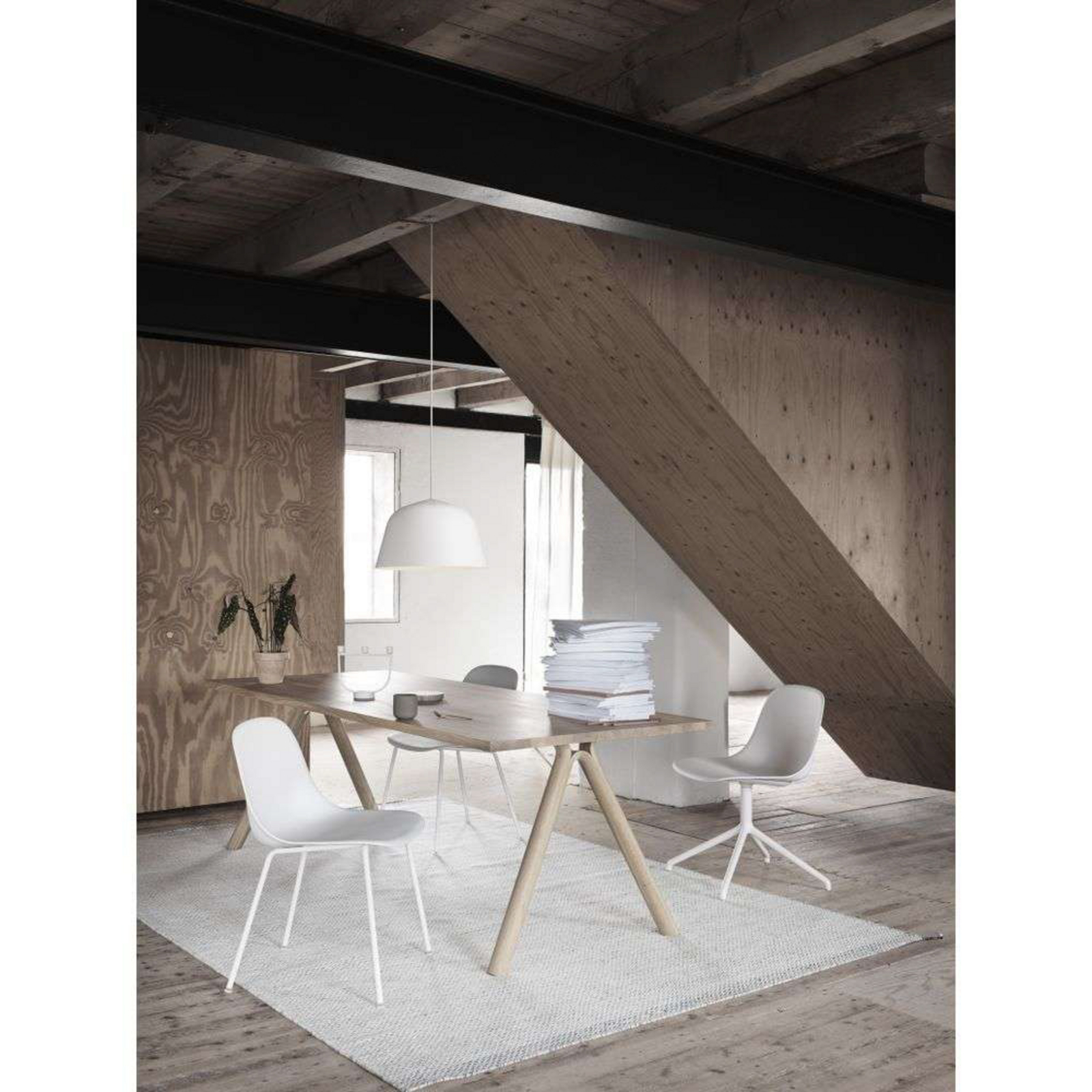 Ply Rug 240x170 Grey - Muuto