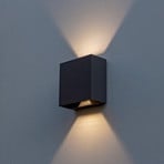 Gemini Beams, IP54 up/down hoekig antraciet