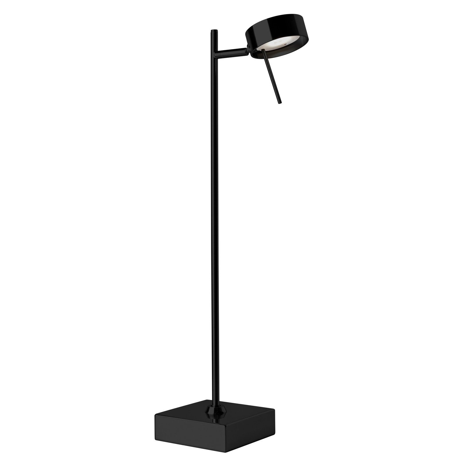 Sompex Bling LED table lamp, dimmer, one-bulb black, for Living / Dining Room, metal, 5 W, energy efficiency: A+, H: 56 cm