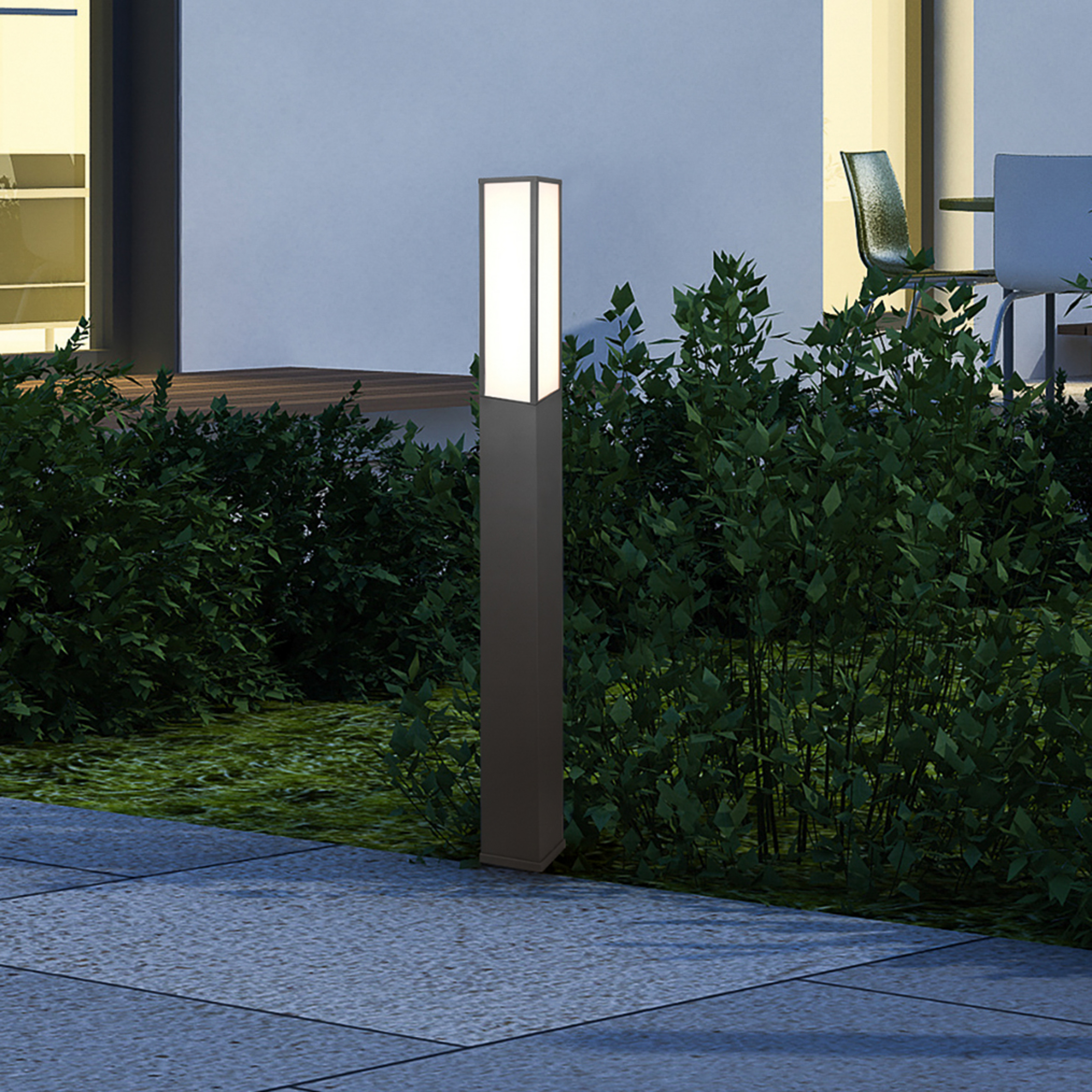 Φως διαδρομής LED Fuerte, ανθρακί, αλουμίνιο, IP54