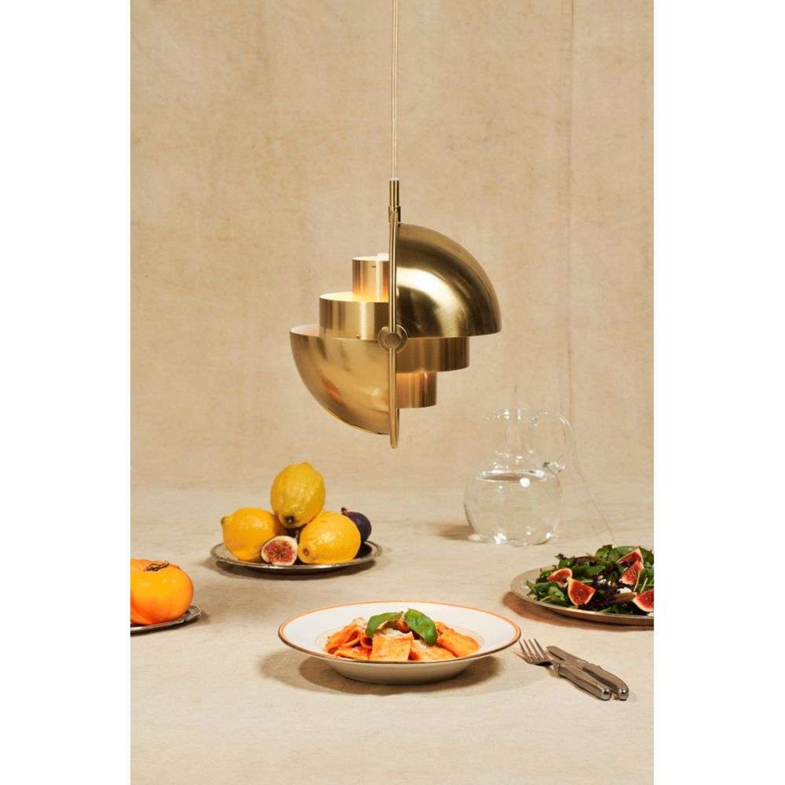 Multi-Lite Pendant ø36 Brass/Brass - GUBI