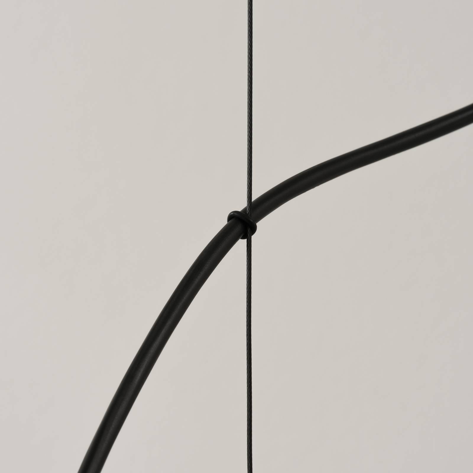 Milan Wire függő lámpa Ø 24 cm réz fémes