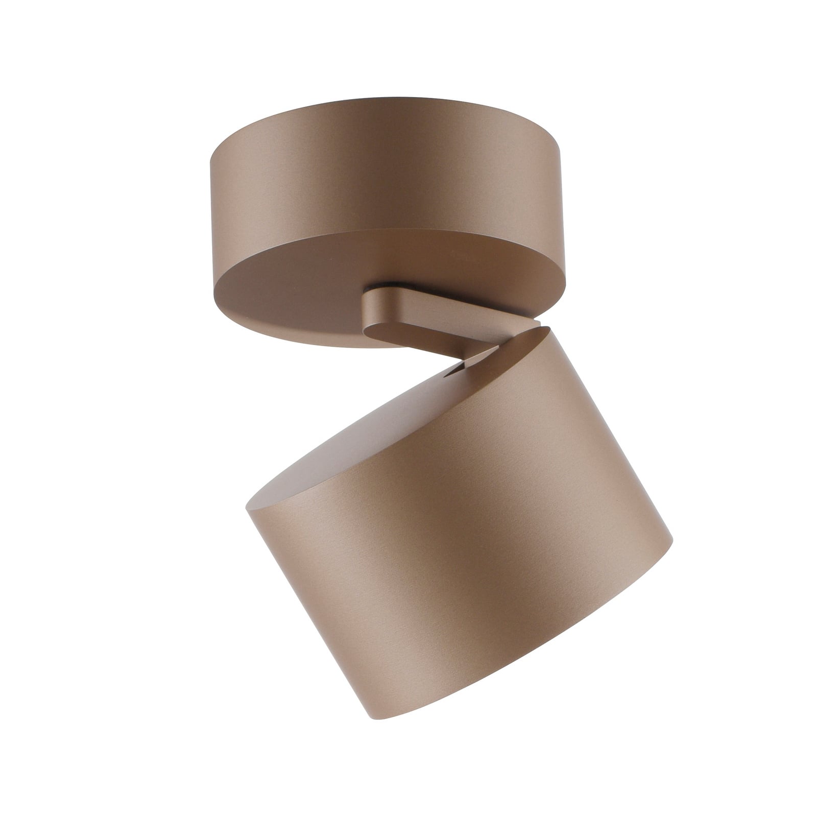 Cup LED-Deckenspot, bronzefarben, Ø 9,5 cm, Metall - PURE Cup LED-Deckenspot, bronzefarben, Ø 9,5 cm, Metall - PURE