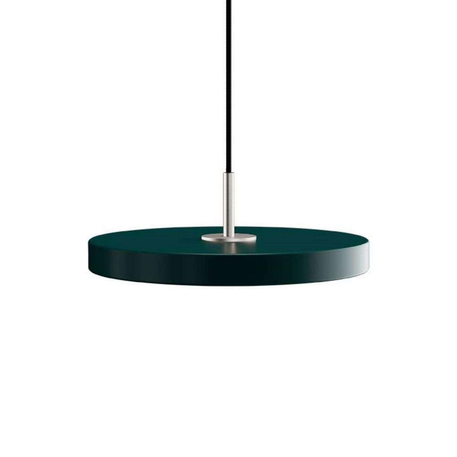 Asteria Mini Taklampa Forest Green/Steel Top - UMAGE