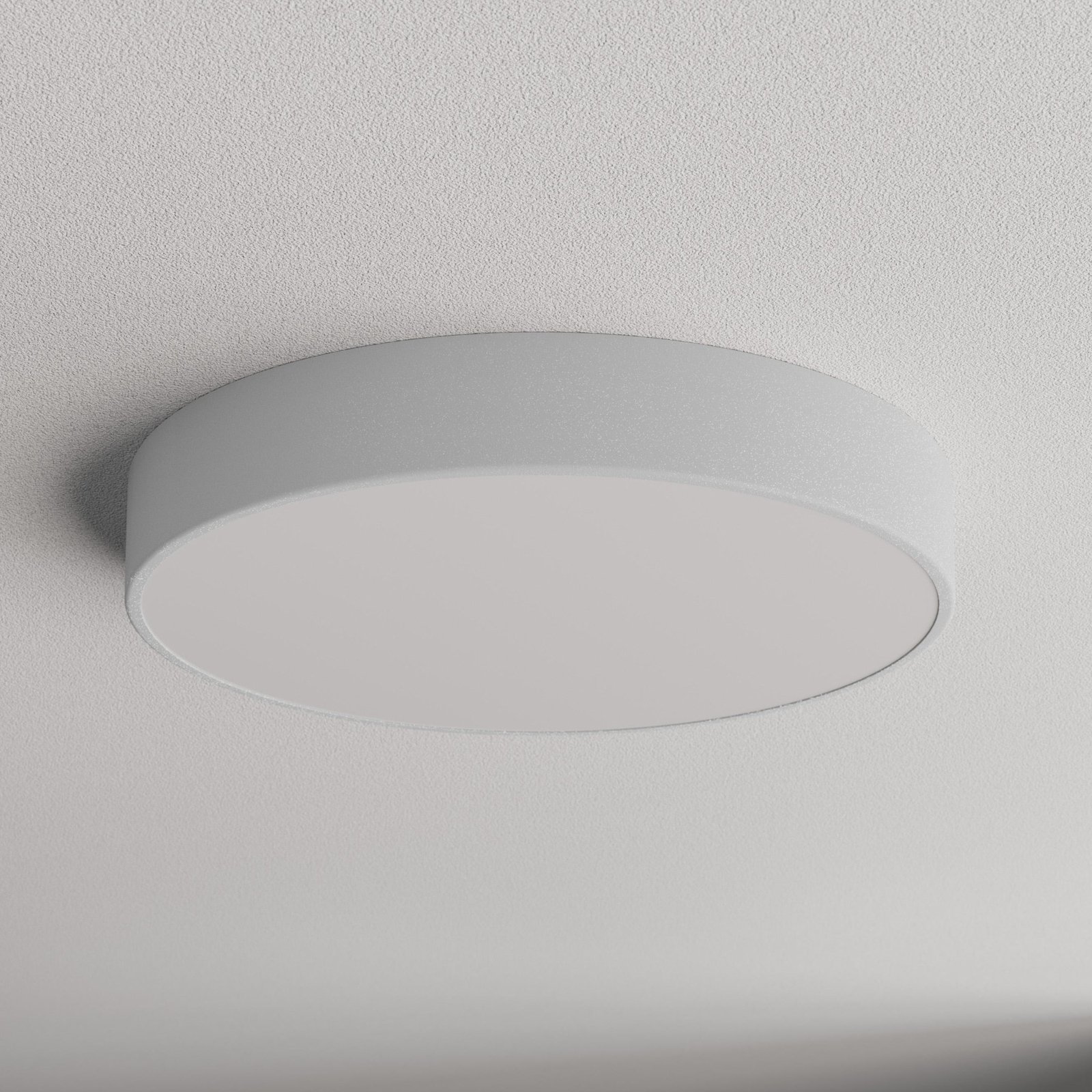 Cleo plafondlamp, grijs, Ø 50 cm, metaal, IP54