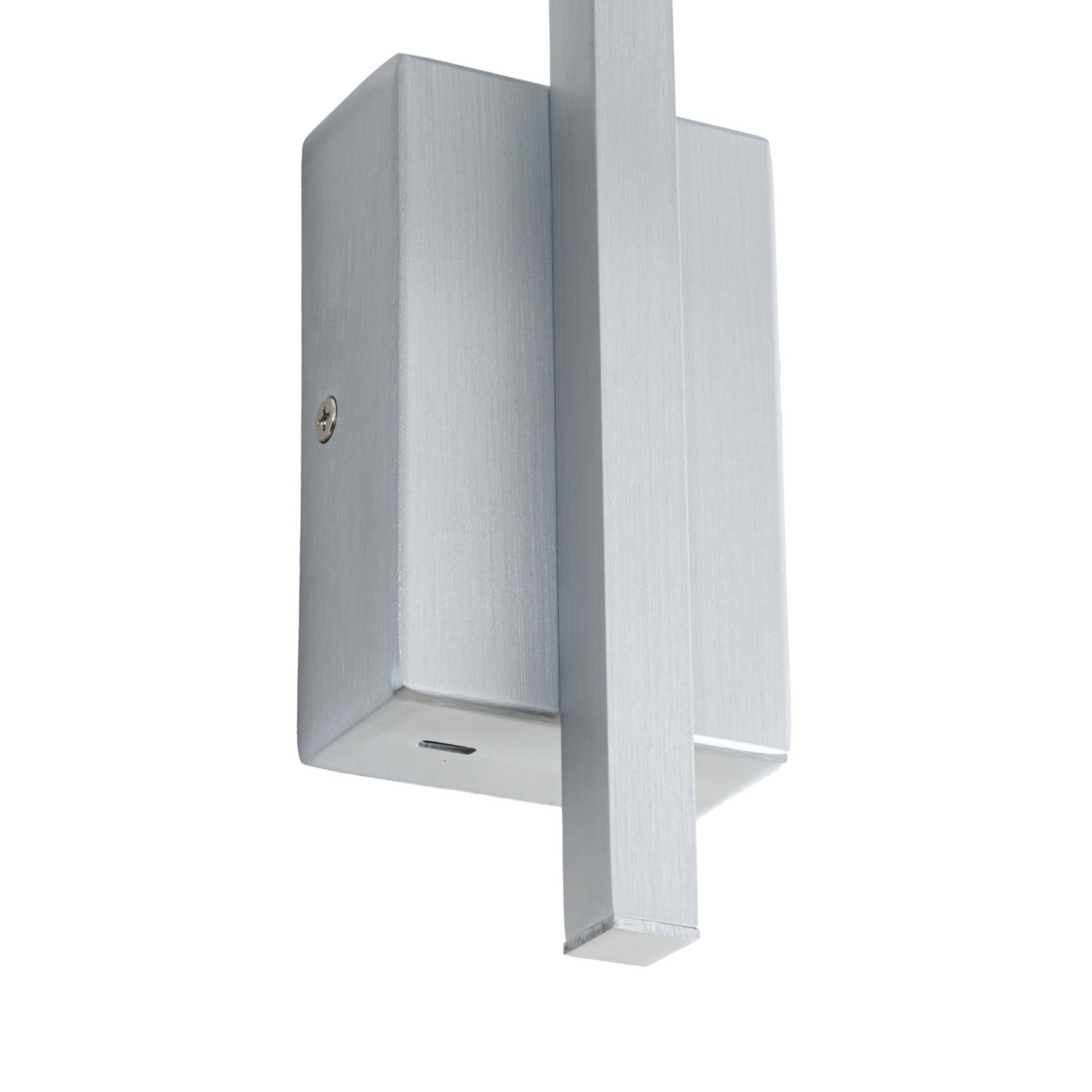 Lucande LED-Wandleuchte Steve, aluminium, 24cm, USB, dimmbar