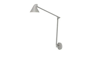 NJP Box LED Vegglampe 2700K HW Long Light Alu/Grey - Louis Poulsen