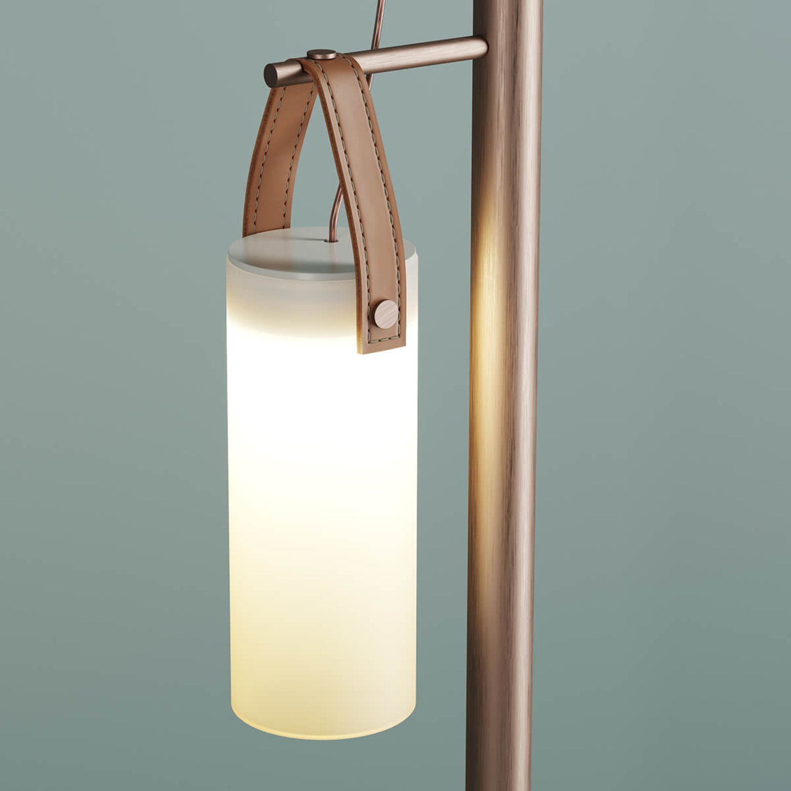 3-bulb designer LED floor lamp Galerie