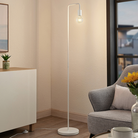 Lindby Erivana Stehlampe, weiß