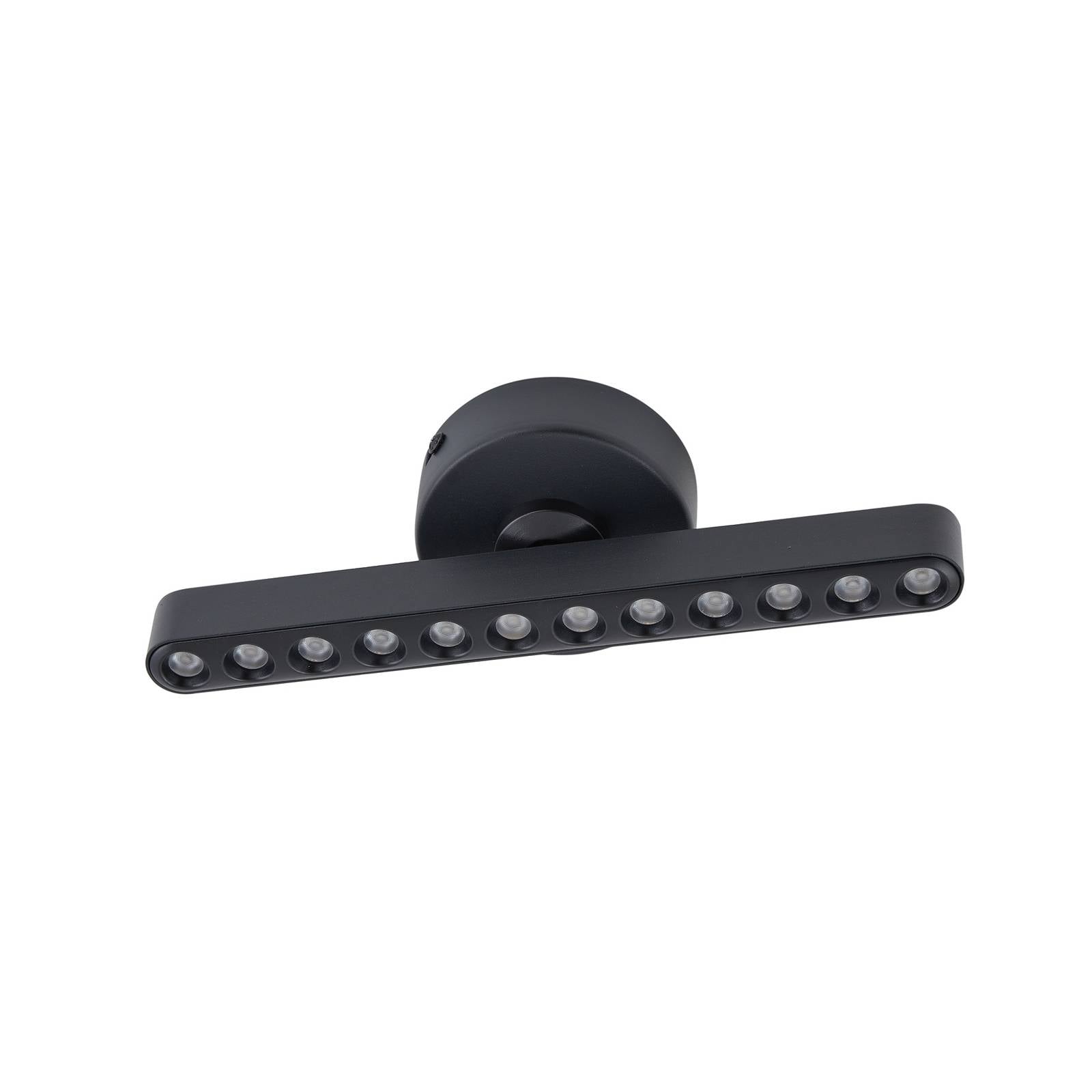 Lindby LED-Strahler Eldrin, schwarz, 1-flg., Lichtpunkte