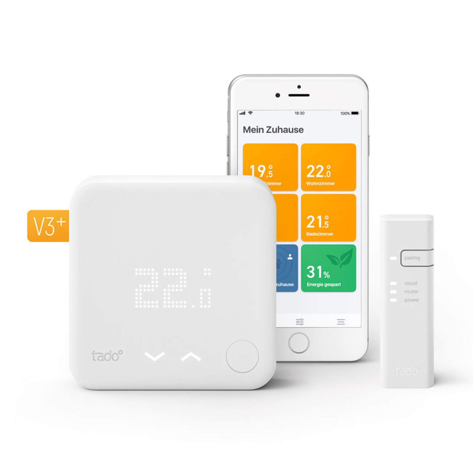 tado° Smart Thermostat Start Kit V3+ Bundle