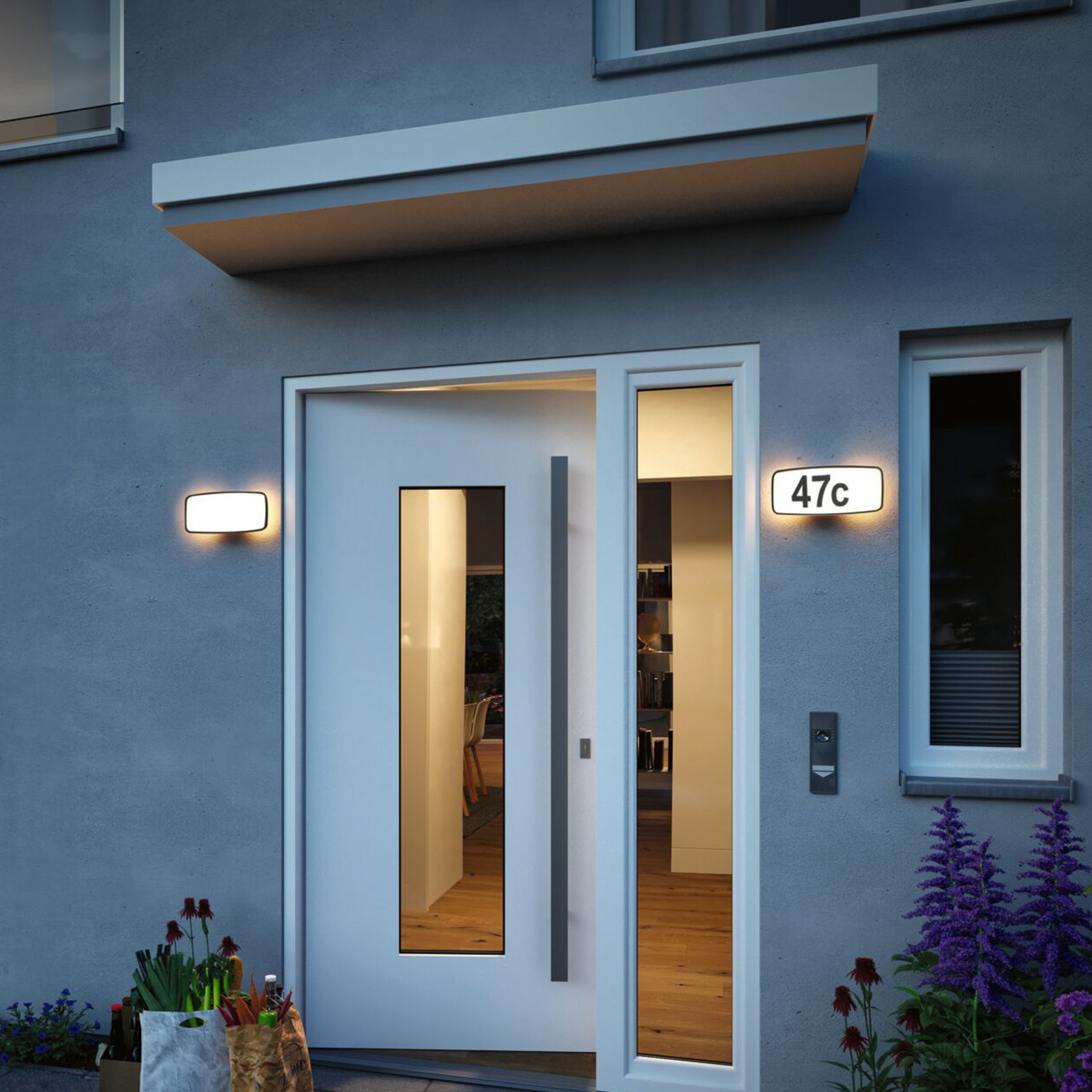 Светлина за домашен номер Paulmann Sheera със сензор