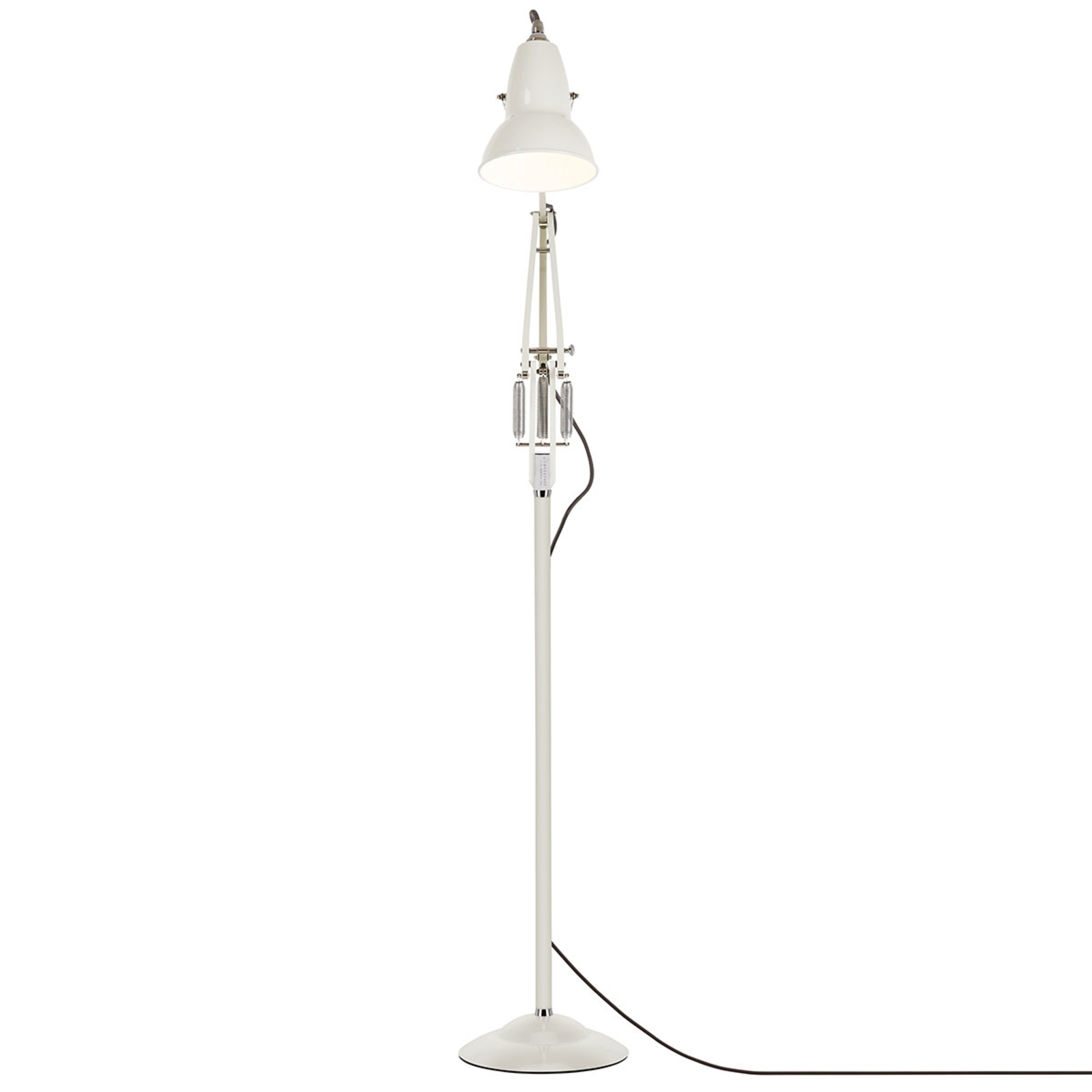 Anglepoise Original 1227 lámpara pie lino blanco