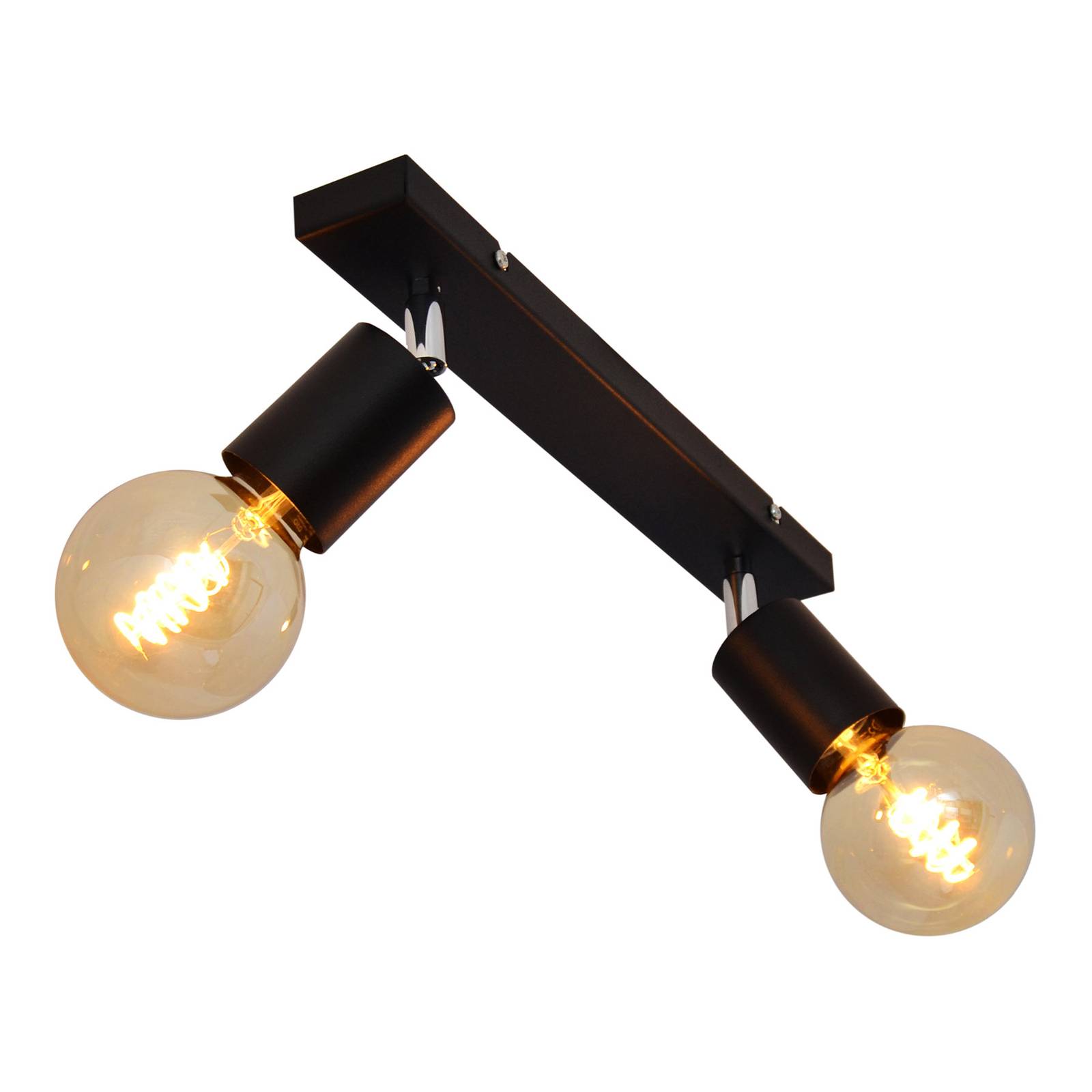 Euluna Ceiling Light - Living / Dining Room - dimmable - Modern - Black