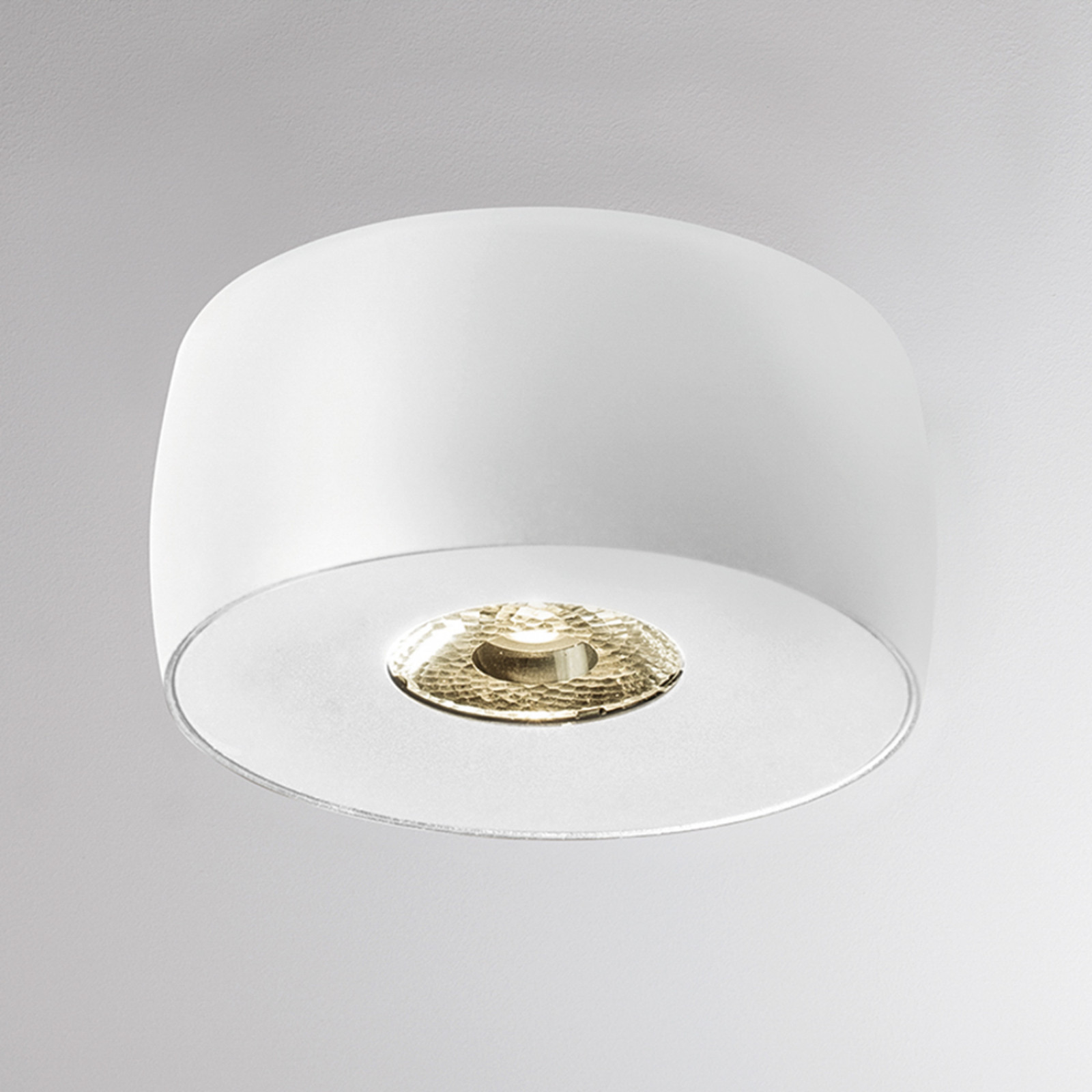 Molto Luce Vibo SD plafonieră LED 2700K alb - Camera de zi / sufragerie - modern - alb mat - Metal