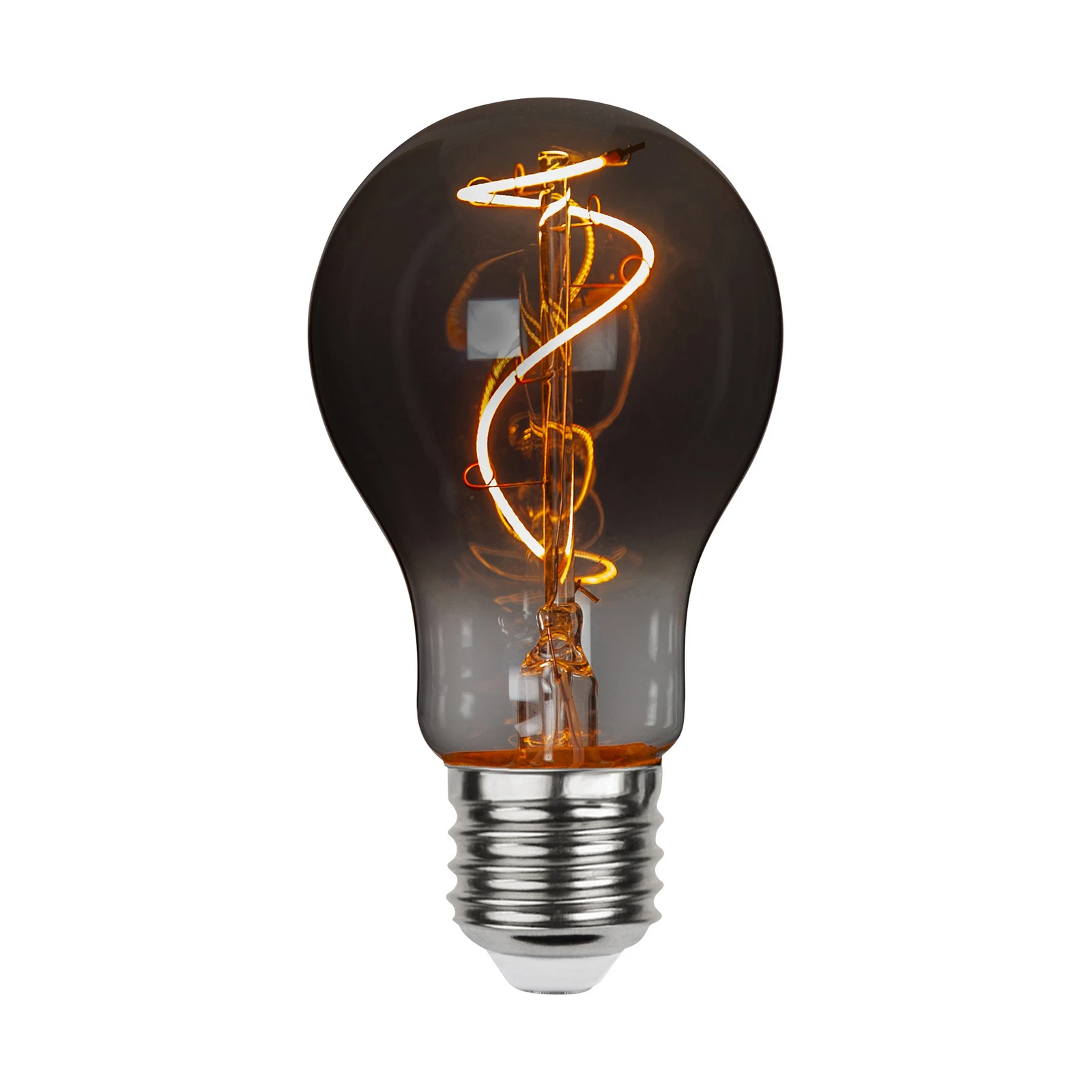 Filament LED bulb A60 E27 3W 1800K Smoked glass
