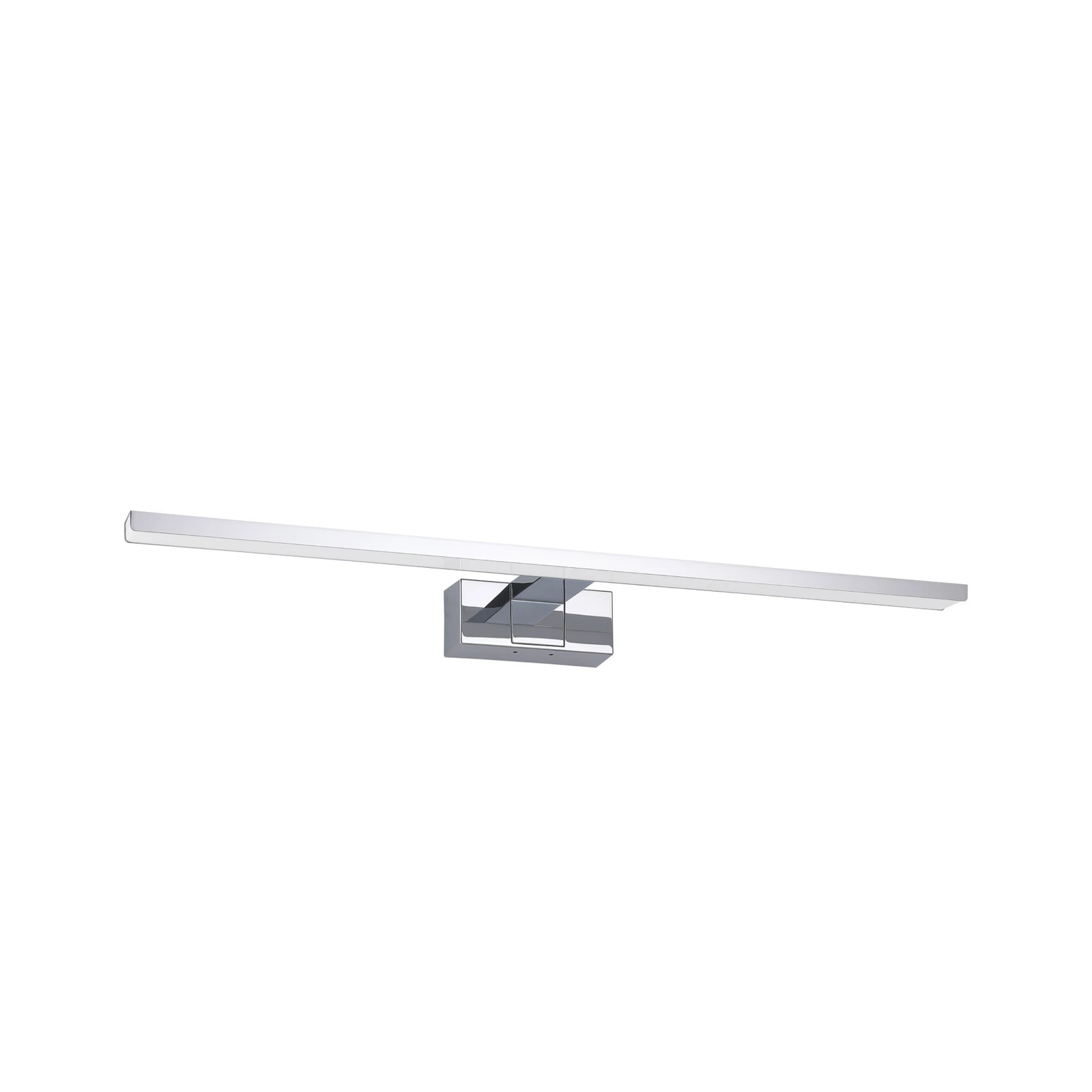 LED απλίκα Conettilla, χρώμα χρώμιο, πλάτος 60 cm IP44 CCT