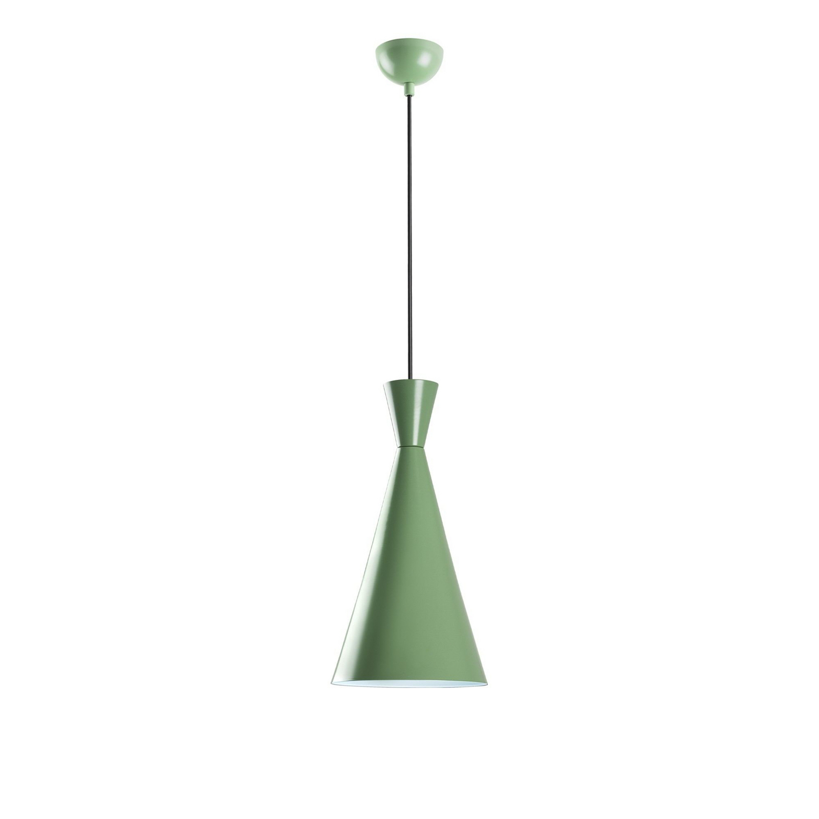 Lampa suspendată Tom, verde mentă, metal, Ø 19 cm, E27