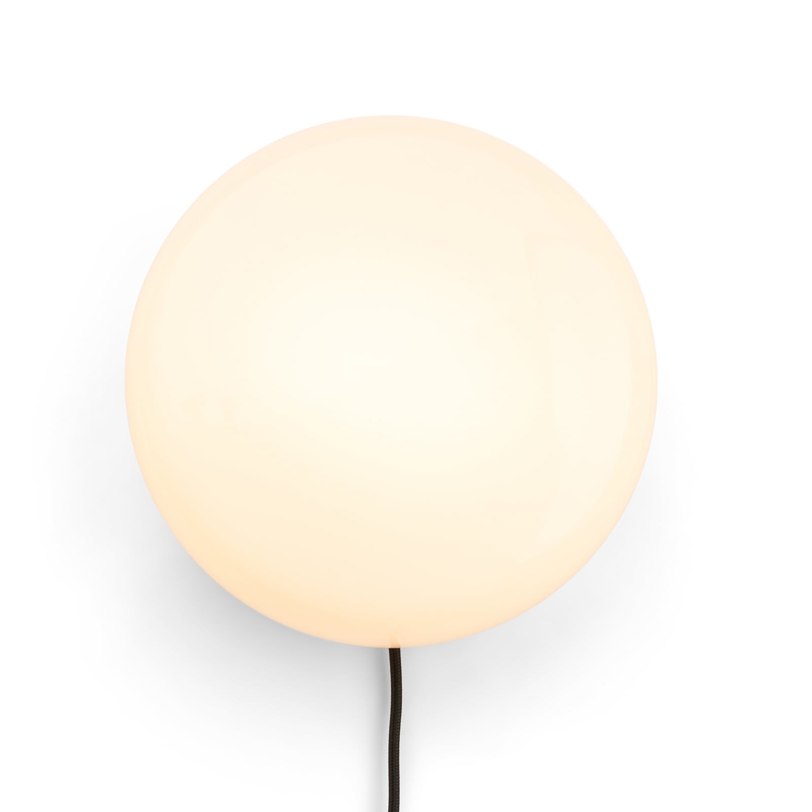 GEJST Wandleuchte OPA, Opalglas, G9, Kabel/Stecker/Schalter