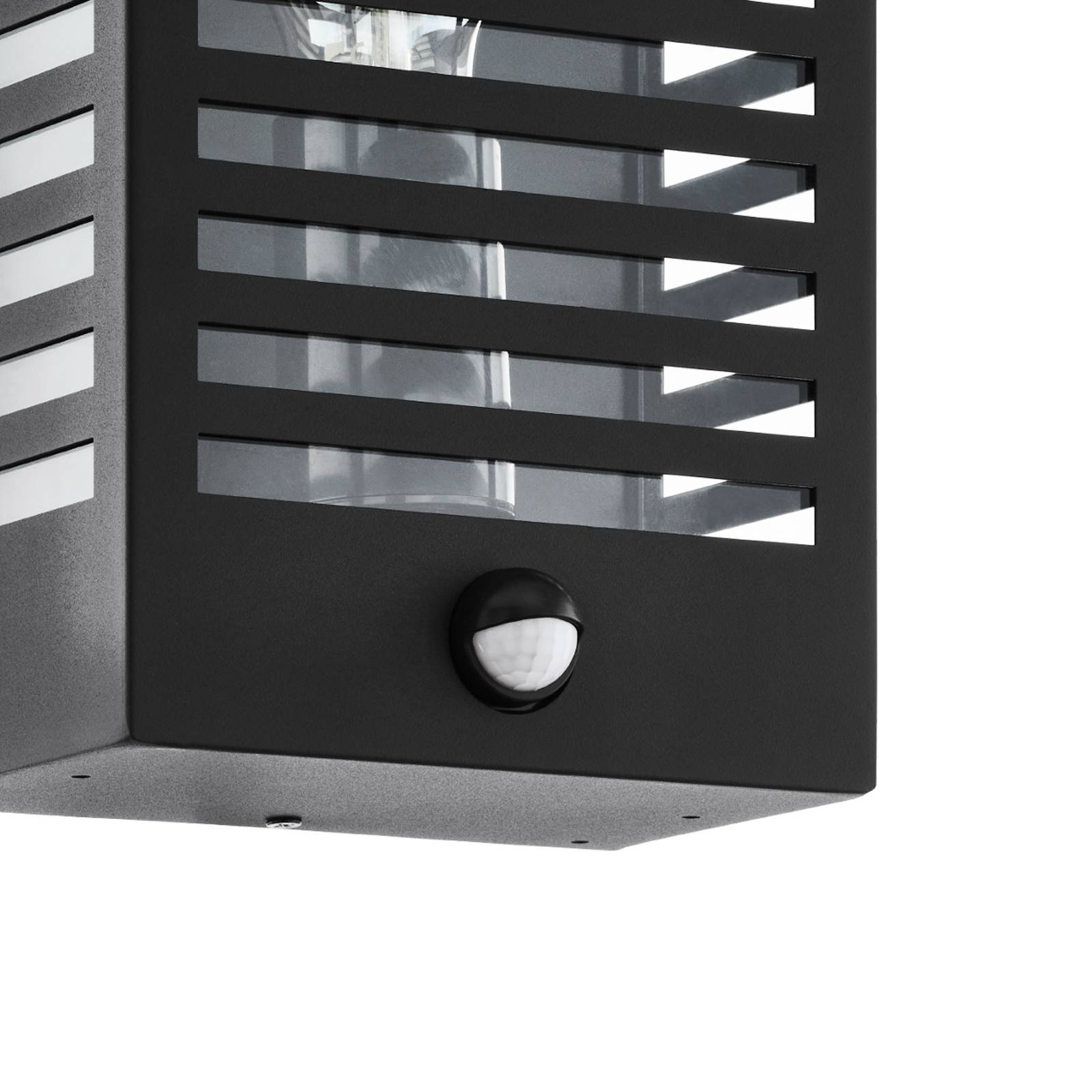 Alamonte 3 væglampe udendørs sort med sensor