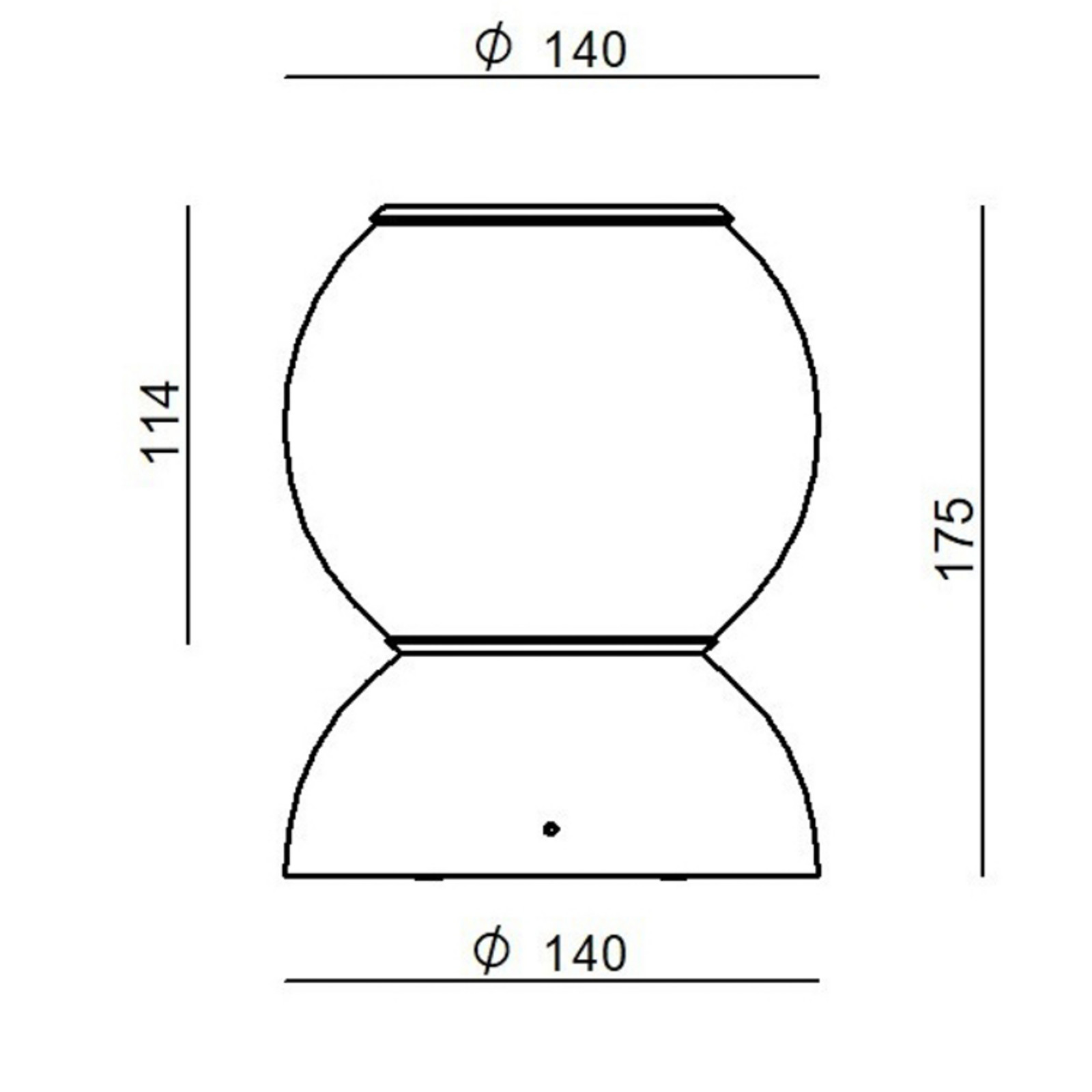 Stilnovo Gravitino plafonieră LED rotativă negru